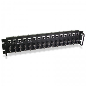 2U Fully Populated Chassis with 16 Balun Modules 