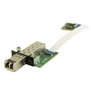 NIC 100Base-FX to SGMII SFP media converter