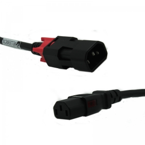 C13 C14 Locking Power Lead