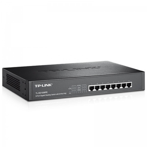 8-Port Gigabit Desktop/Rackmount Switch with 8-Port PoE+