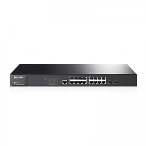 JetStream 16-Port Gigabit L2 Managed Switch with 2 Combo SFP Slots